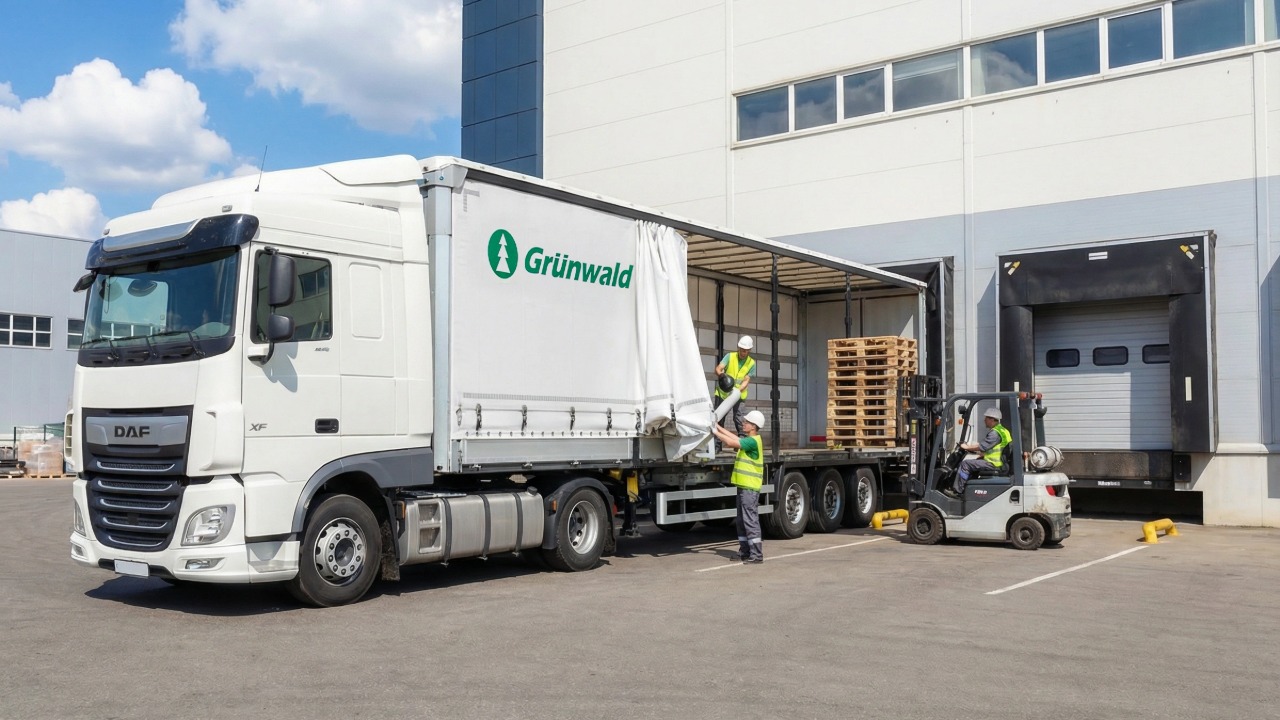 Растентовка шторного полуприцепа