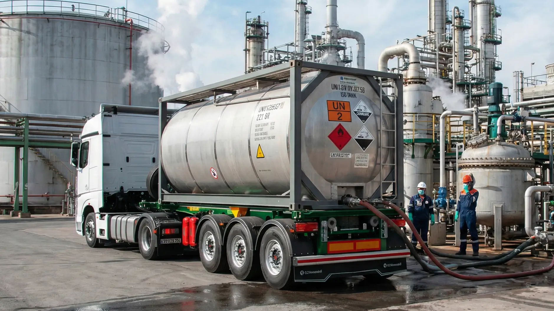 Танк-контейнеры в логистике нефтехимии
