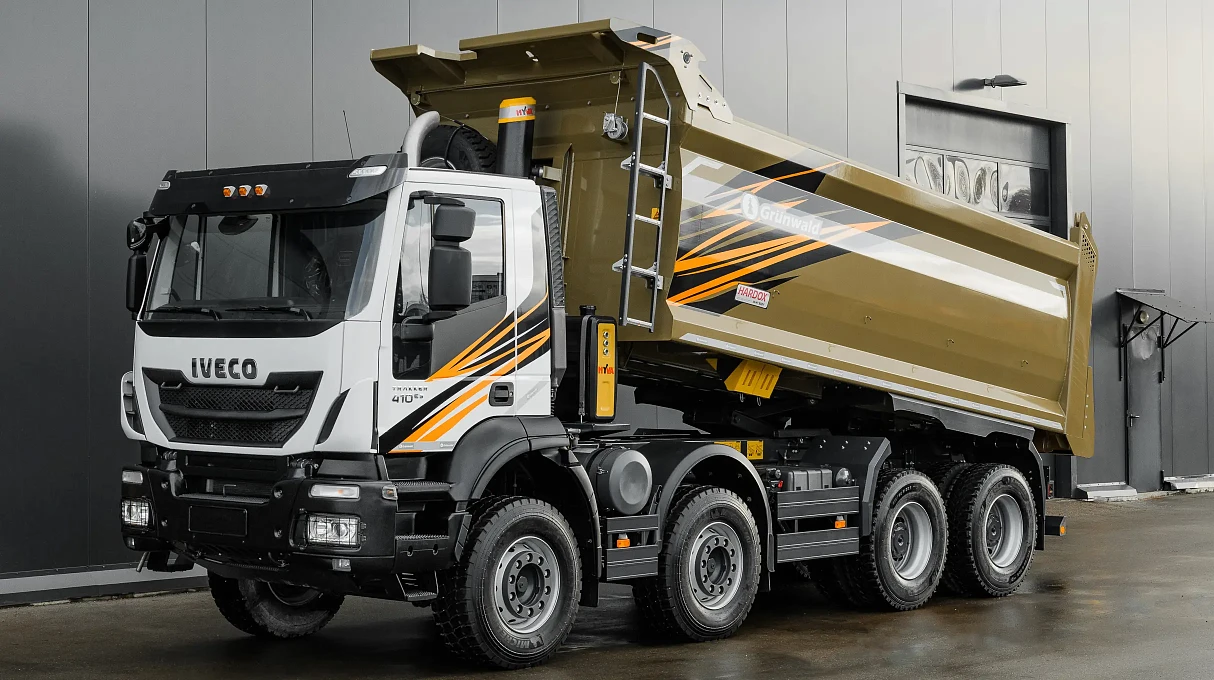 Самосвальные надстройки для автомобилей Iveco