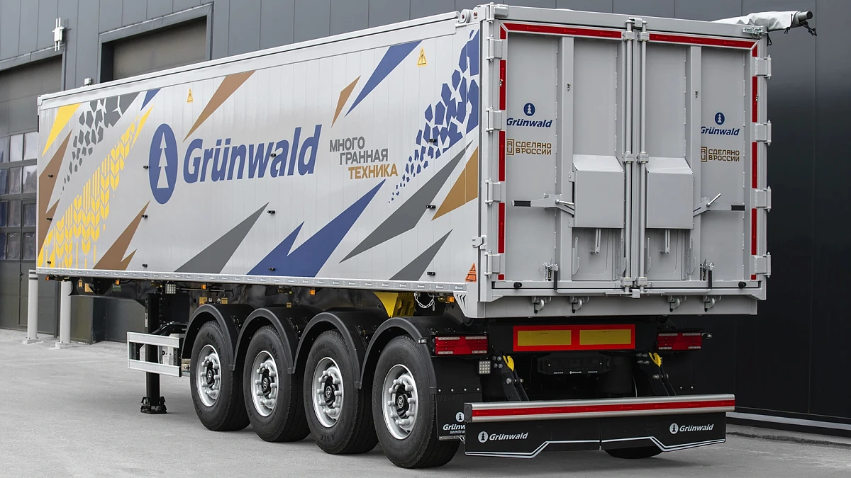 Tipper semi-trailer Gr.T52 AB4