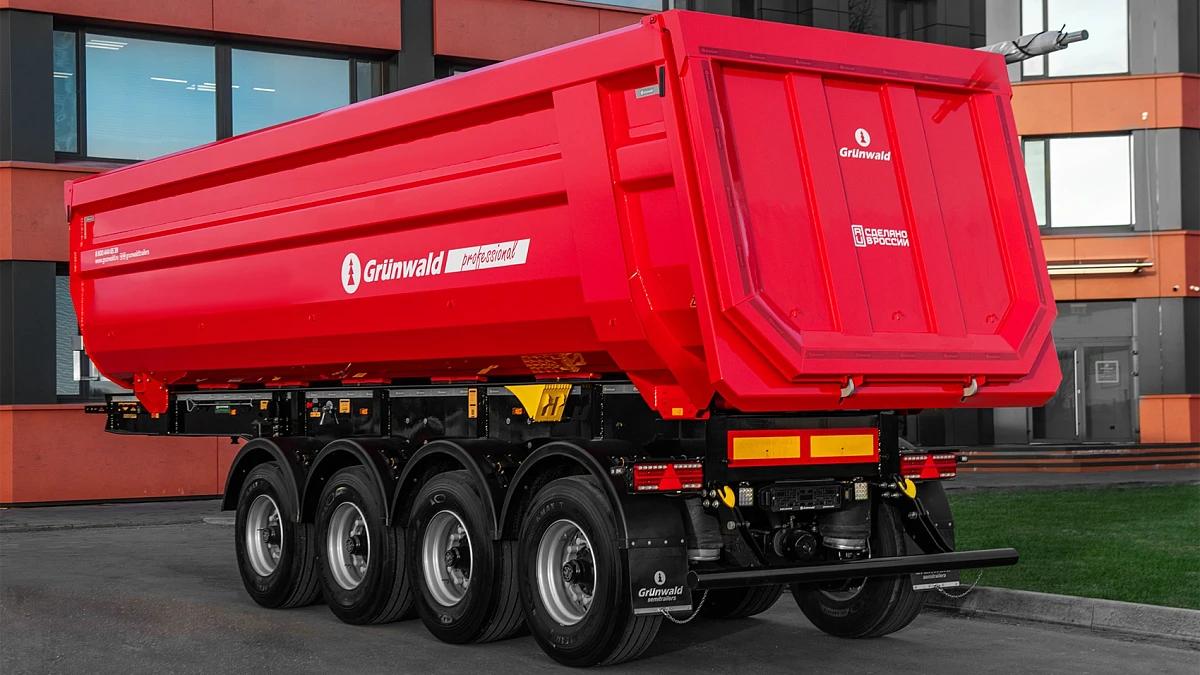 Tipper semi-trailer Gr.T38-SH