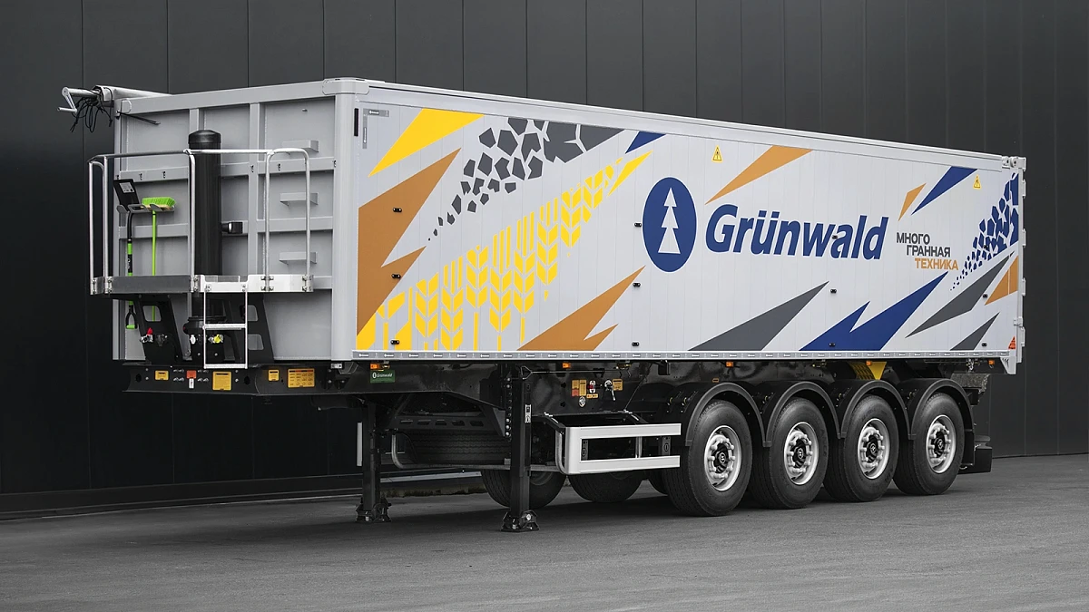 Tipper semi-trailer Gr.T52 AB4