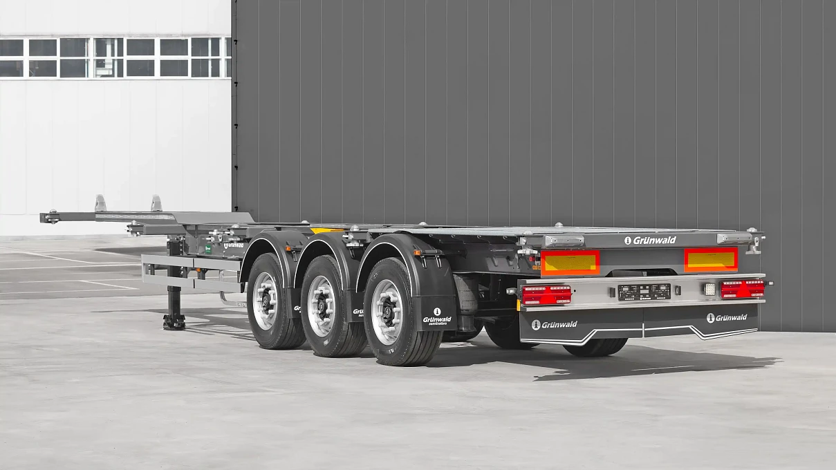 Универсальный полуприцеп контейнеровоз Gr.C L3