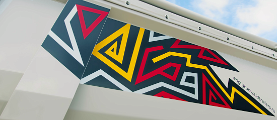 Overview of the export model of the tipper semi-trailer for the African continent