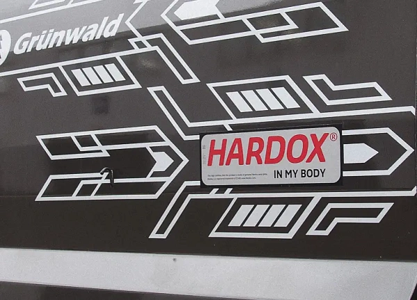 Hardox450 steel body