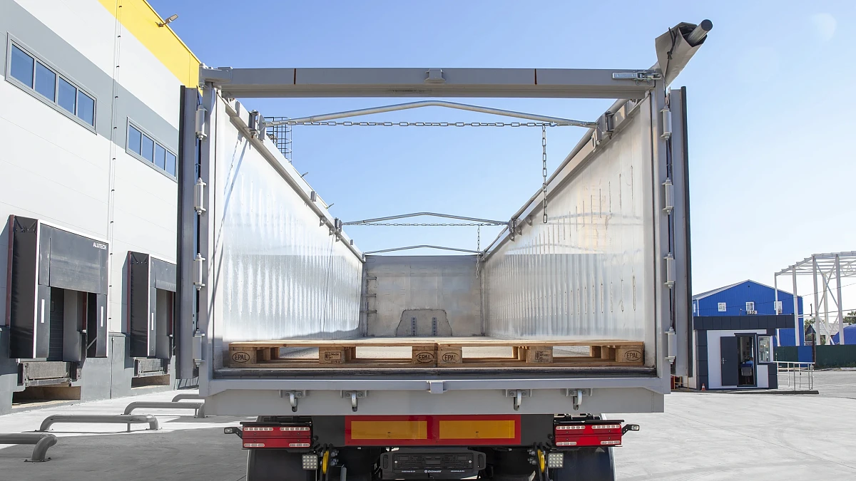 Tipper semi-trailer Gr.T44 AB4