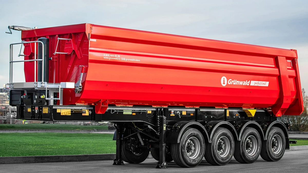 Tipper semi-trailer Gr.T38-SH
