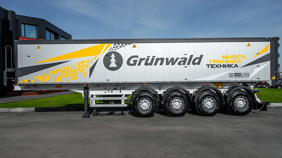 Tipper semi-trailer Gr.T44 AB4