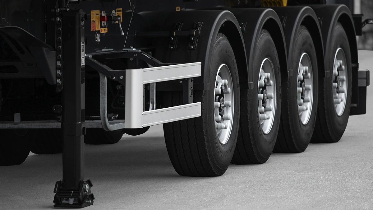 Tipper semi-trailer Gr.T52 AB4