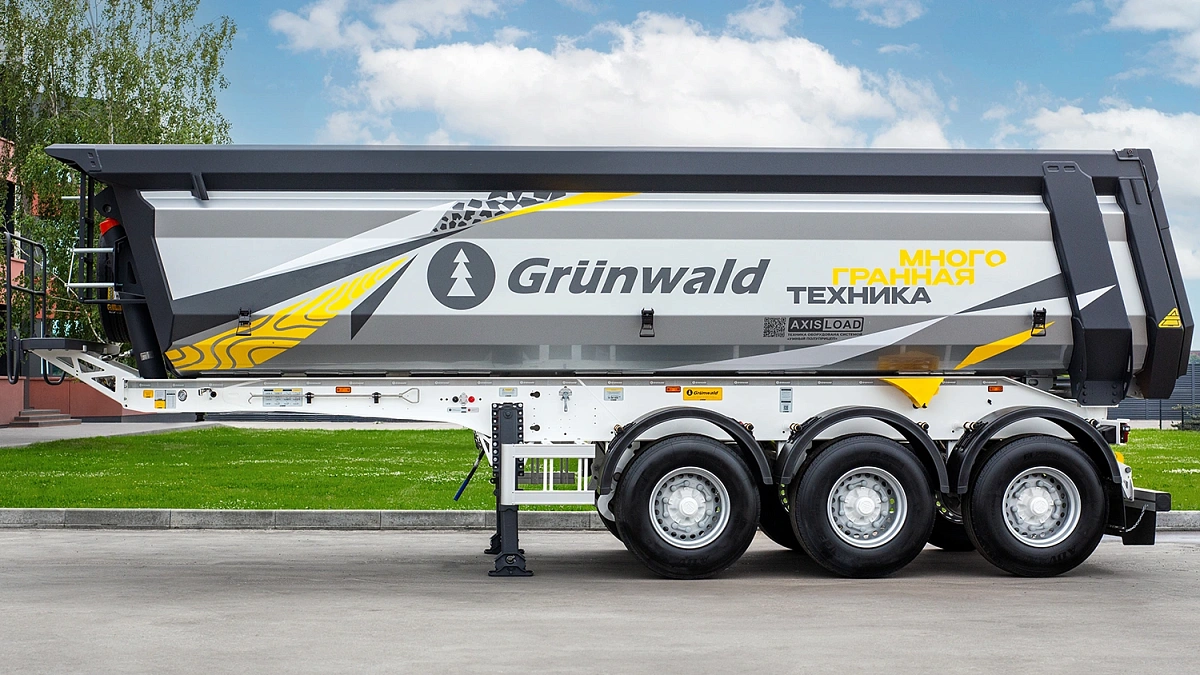 Tipper semi-trailer Gr.T33-SH