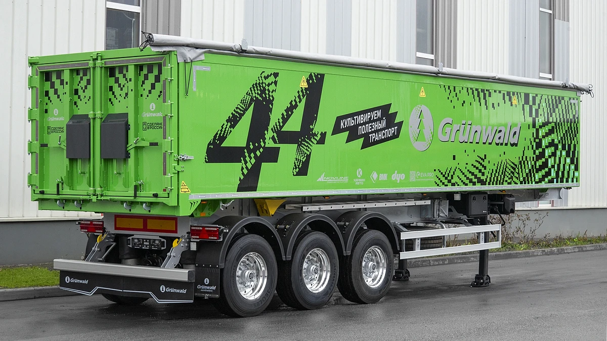 Tipper semi-trailer Gr.T44 AB