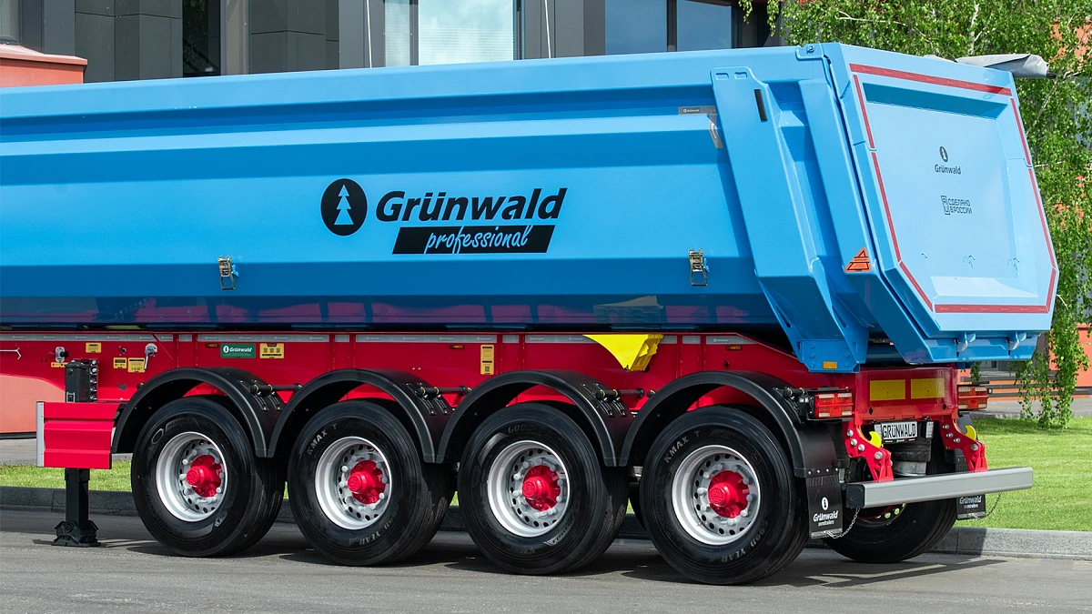 Tipper semi-trailer Gr.T33-SH