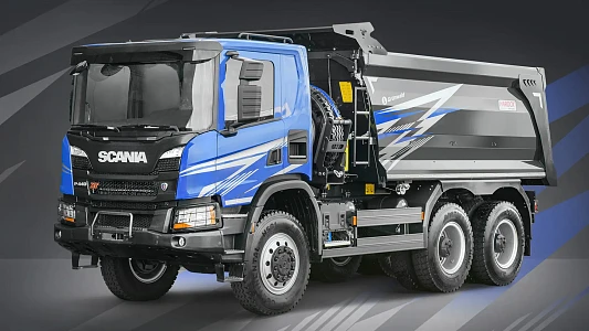 Scania P 440 6x6 с надстройкой Grunwald