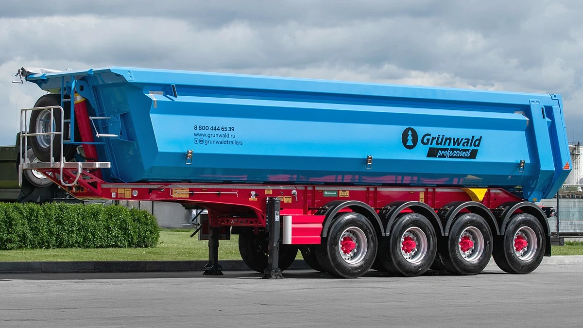 Tipper semi-trailer Gr.T33-SH