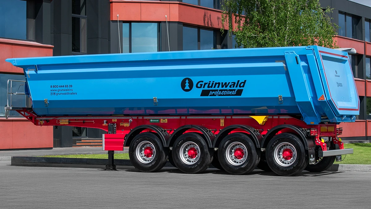 Tipper semi-trailer Gr.T33-SH