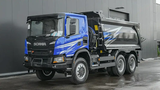 Scania P 440 6x6 with Grunwald superstructure