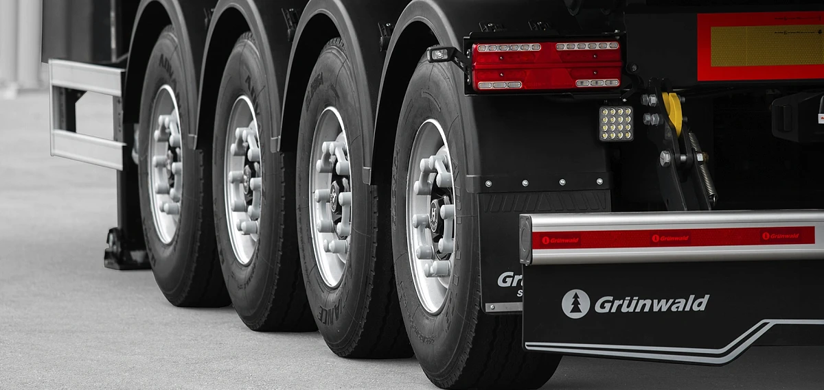 Tipper semi-trailer Gr.T52 AB4