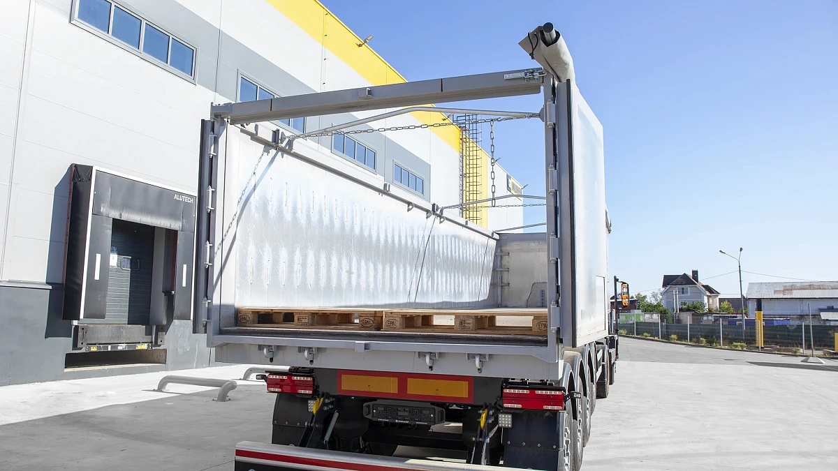 Tipper semi-trailer Gr.T44 AB4
