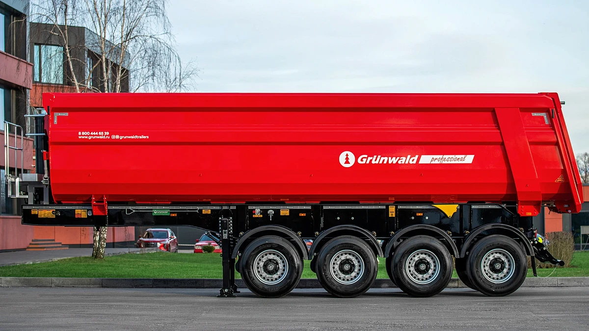 Tipper semi-trailer Gr.T38-SH