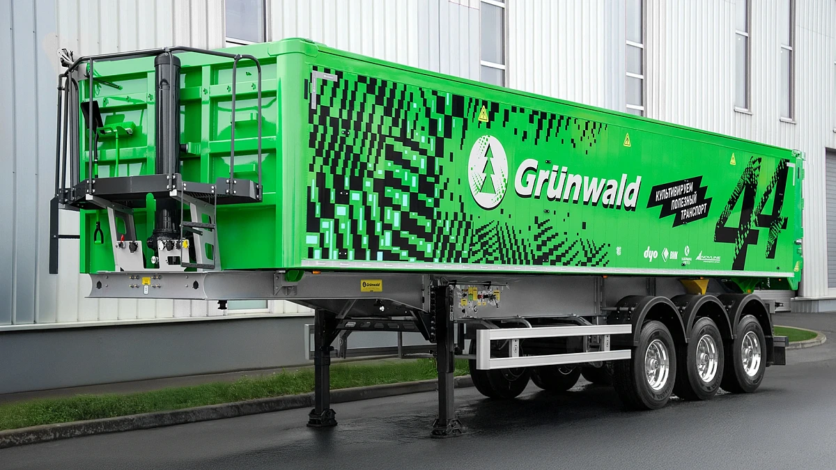 Tipper semi-trailer Gr.T44 AB