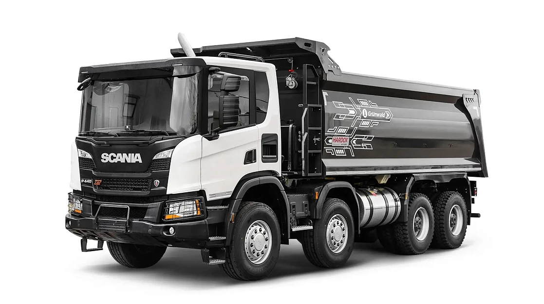 Самосвальные надстройки для автомобилей Scania