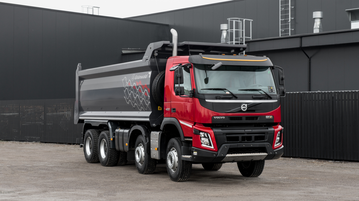 Volvo FMX 500 8x4 Carnehl Hardox Tipper Truck (2021) Exterior and