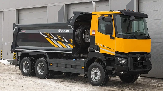 Grunwald premiere project for special utility vehicles