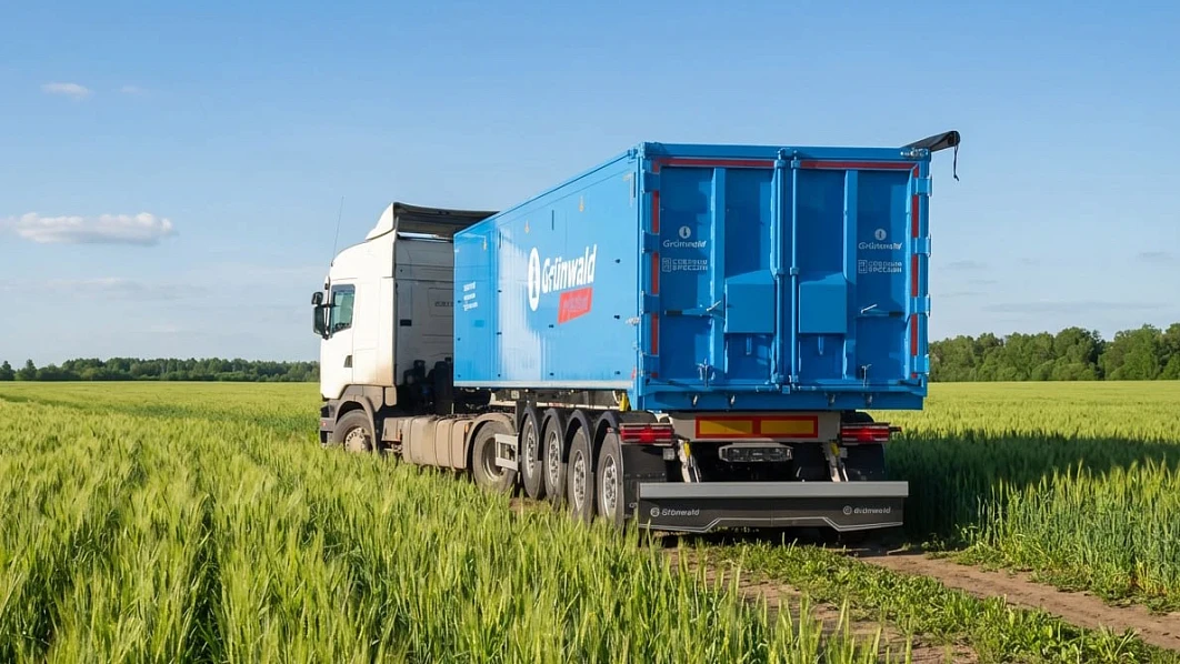 Как выбрать полуприцеп для перевозки зерна?