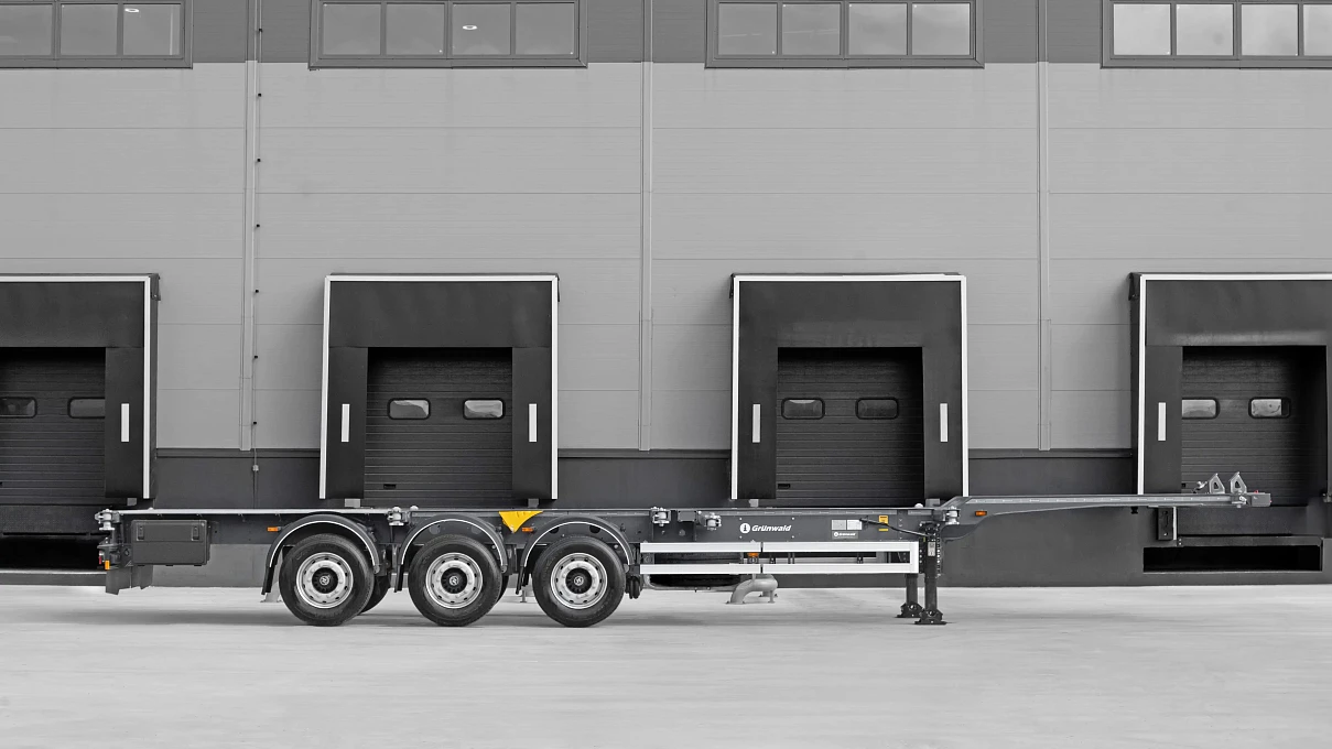 Универсальный полуприцеп контейнеровоз Gr.C L3