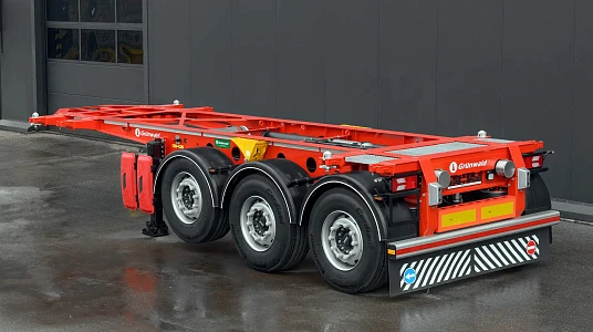 New generation of tank container chassis