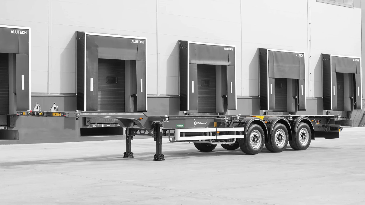 Универсальный полуприцеп контейнеровоз Gr.C L3