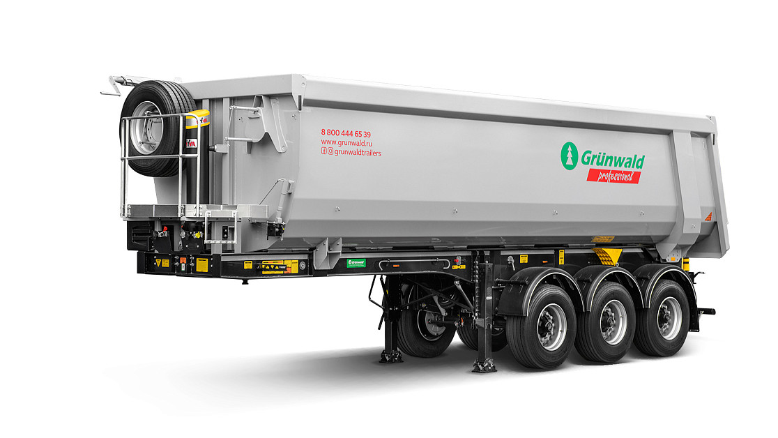 Tipper semi-trailer Gr.T34-SH