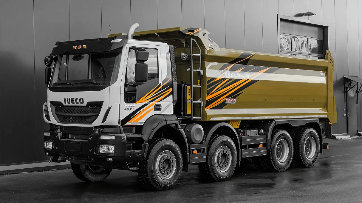 Самосвальные надстройки для автомобилей Iveco