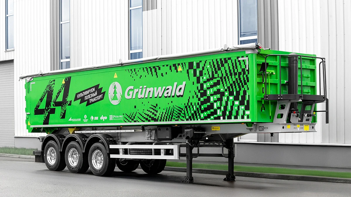 Tipper semi-trailer Gr.T44 AB