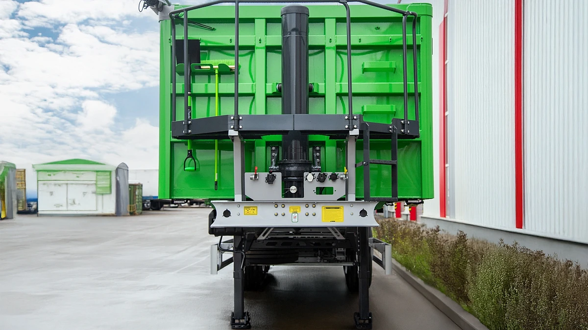 Tipper semi-trailer Gr.T44 AB