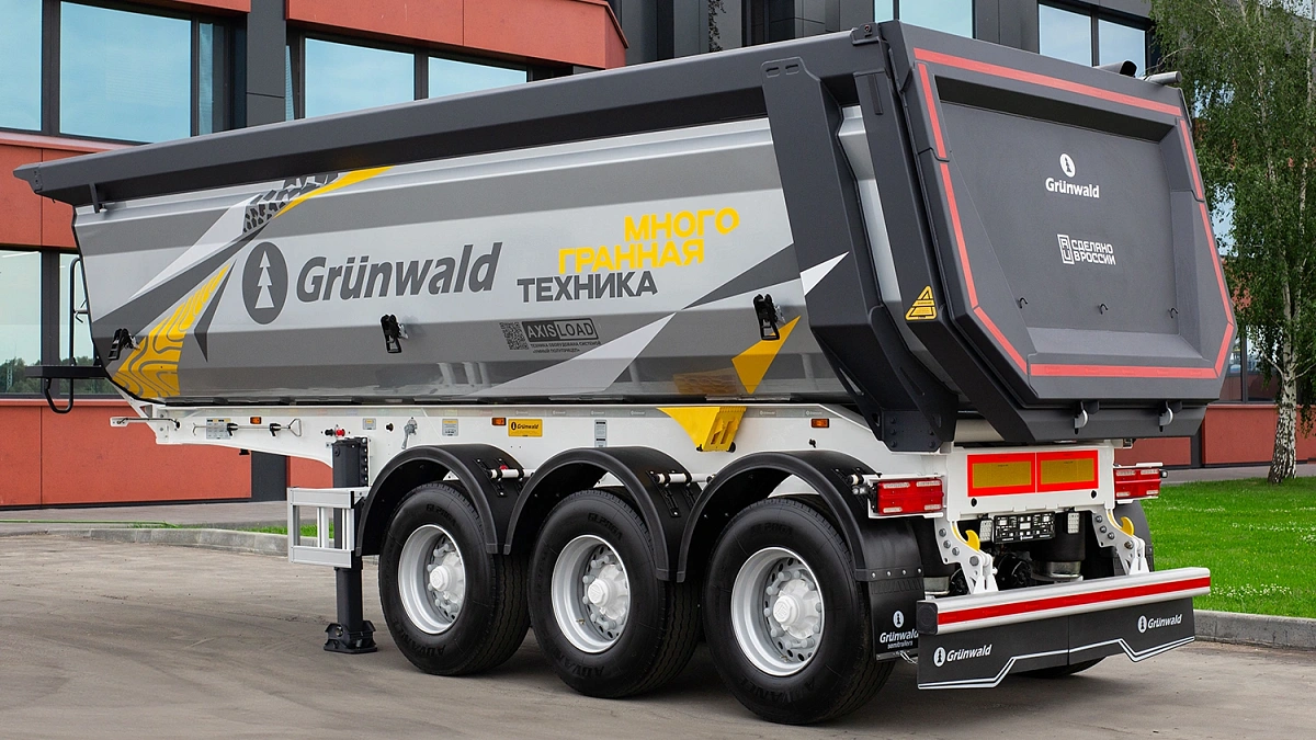 Tipper semi-trailer Gr.T33-SH