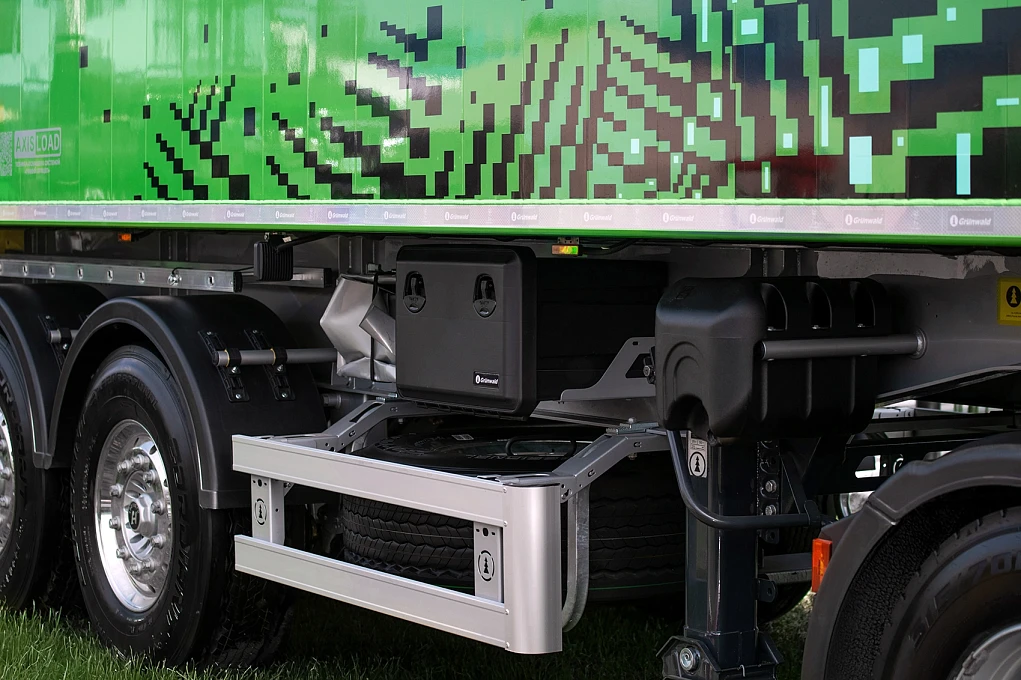Tipper semi-trailer Gr.T44 AB