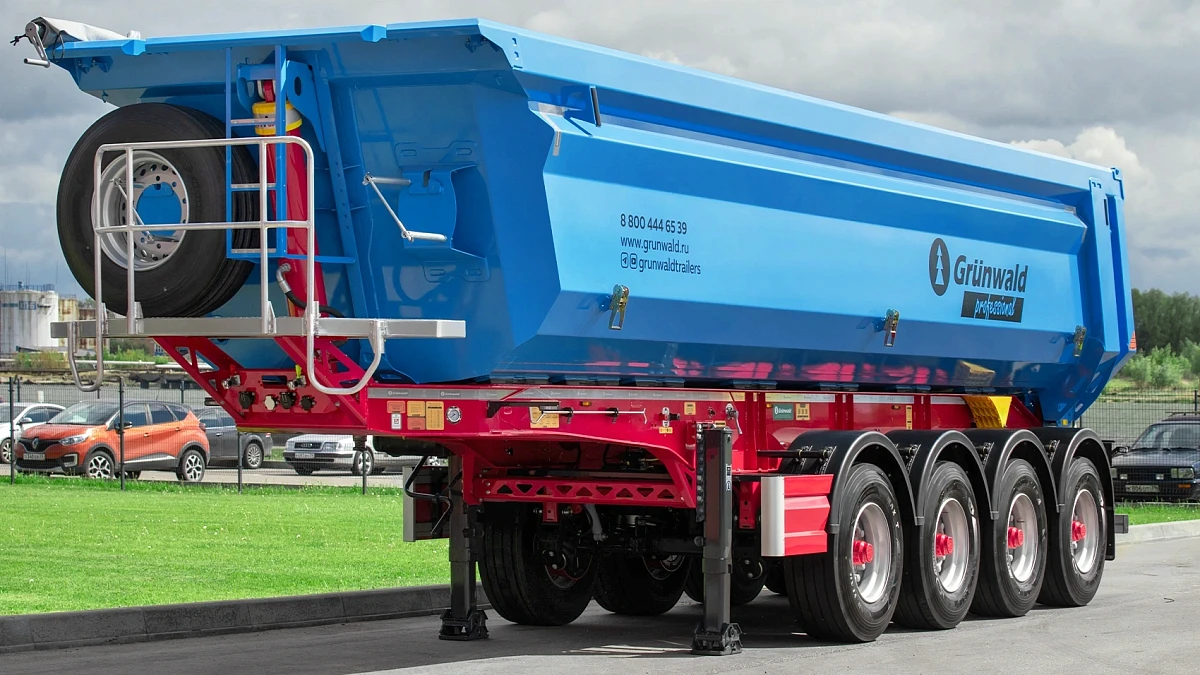Tipper semi-trailer Gr.T33-SH
