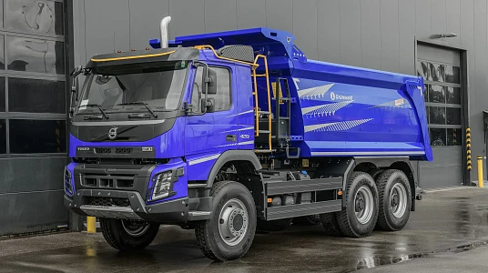 Volvo FMX 6x6 with a Grunwald superstructure